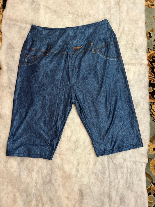 Blue Shorts with Pockets