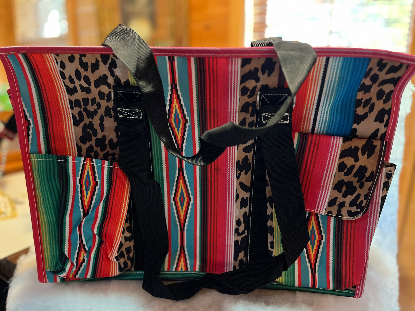 Wild Serape -Haul All the Stuff- Organizer Tote Bag