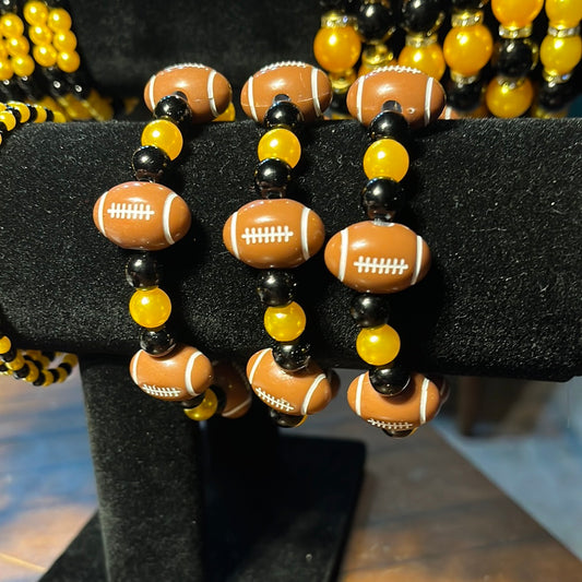 Football Stretch Bracelet