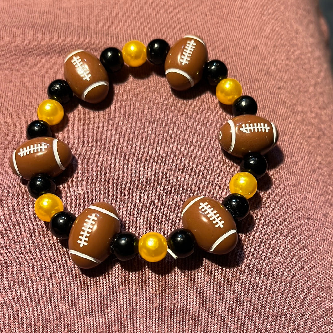 Football Stretch Bracelet